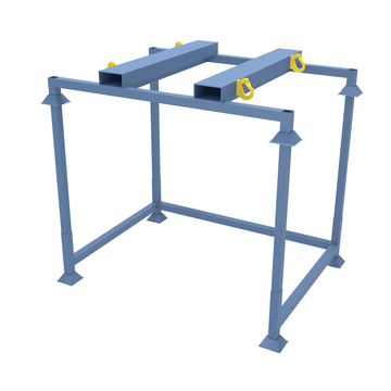 Collapsible Bulk Bag Filling Frame